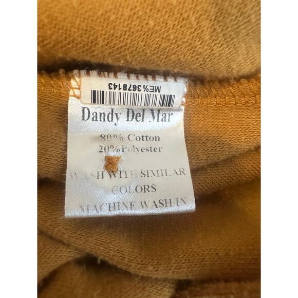 Dandy del Mar The Tropez Shirt Burnt Sienna Button Up Top Sz L - Picture 5 of 6
